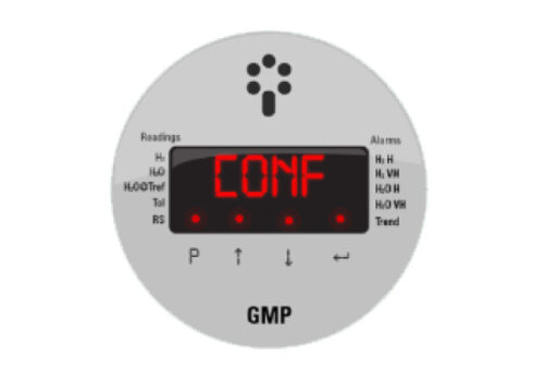 Monitor for Gas and Moisture Dissolved in Isolating Oil
